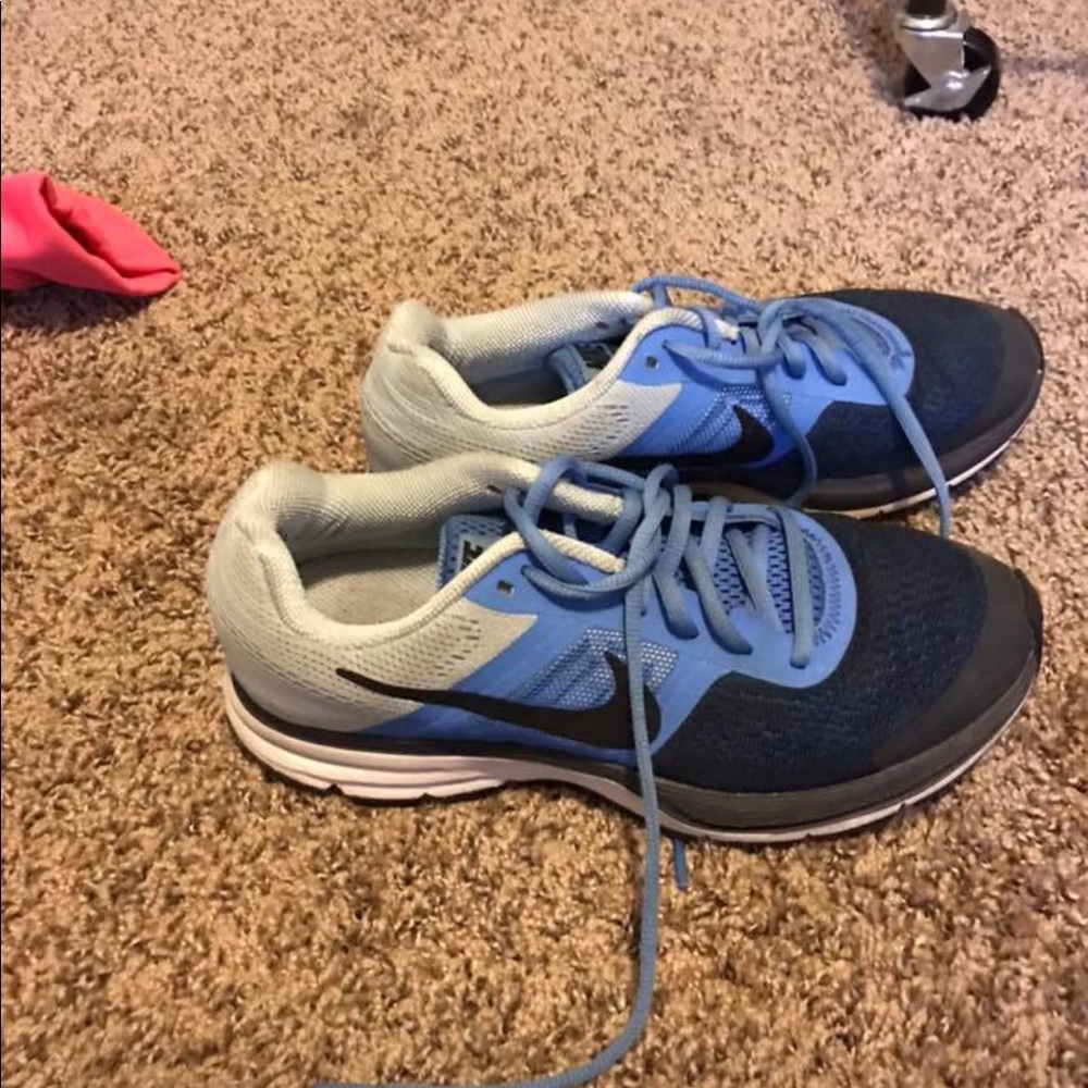 Blue Nike Sneakers